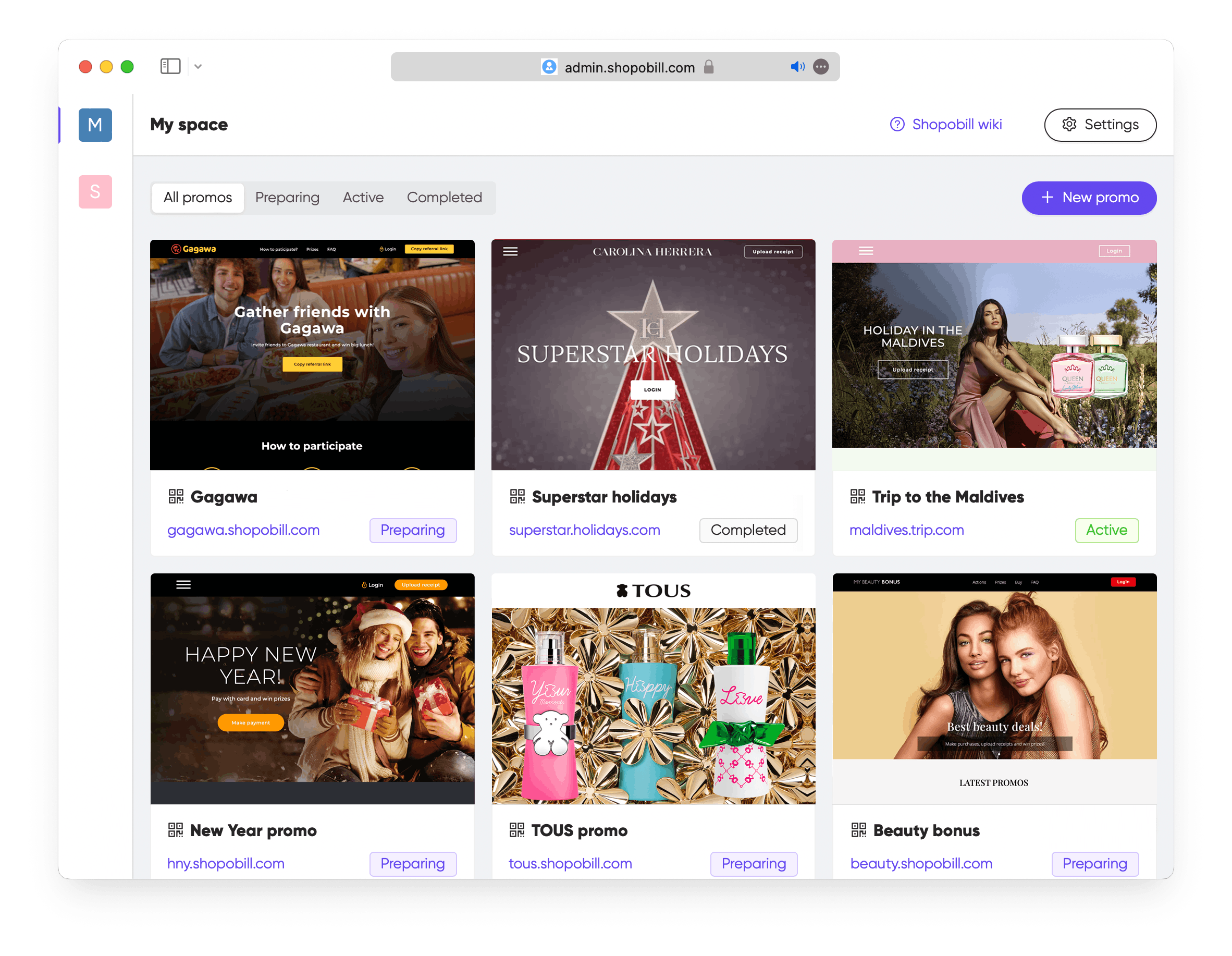 Shopobill Screenshot 1