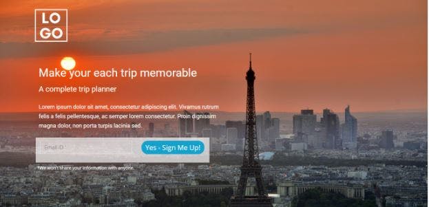 Sunny Landing Pages Screenshot 3