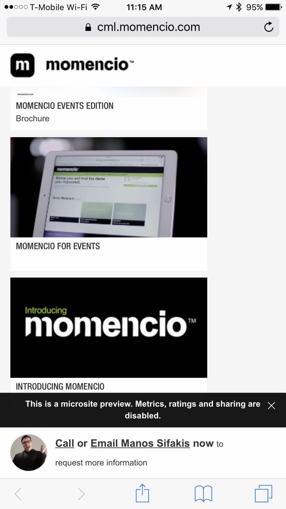 momencio  Screenshot 2