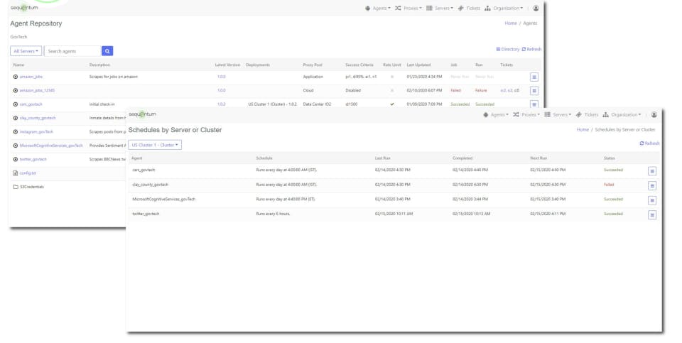 Sequentum Enterprise Screenshot 2