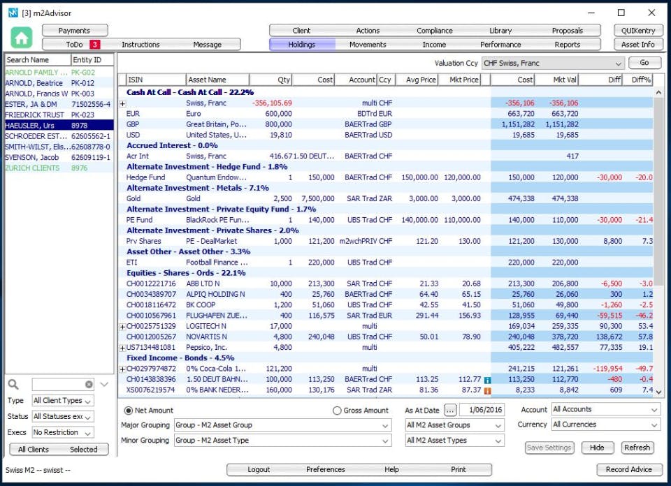 M2Advisor Screenshot 1