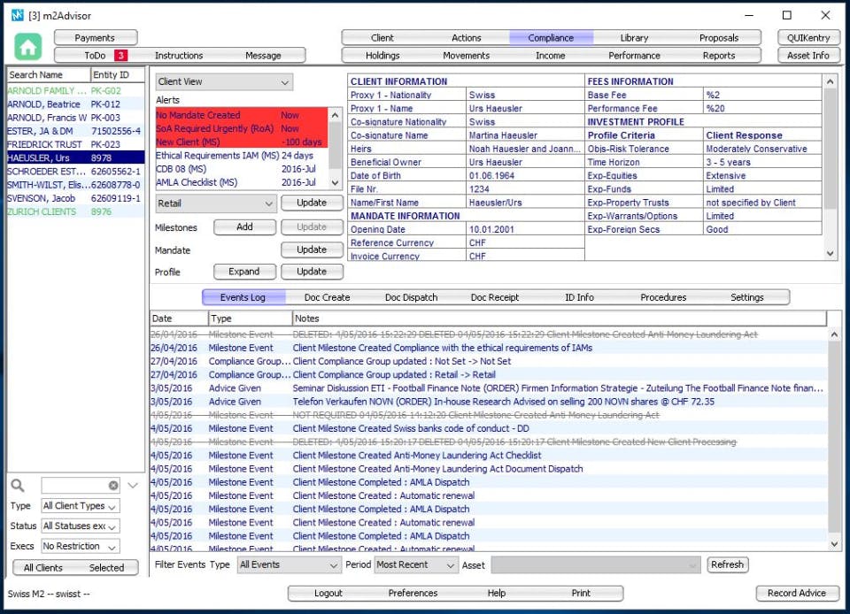 M2Advisor Screenshot 3