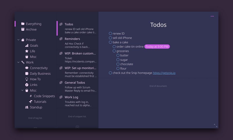 Snip Screenshot 6