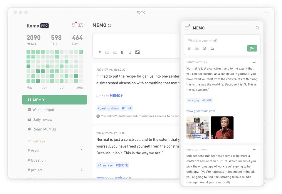 flomo Screenshot 1