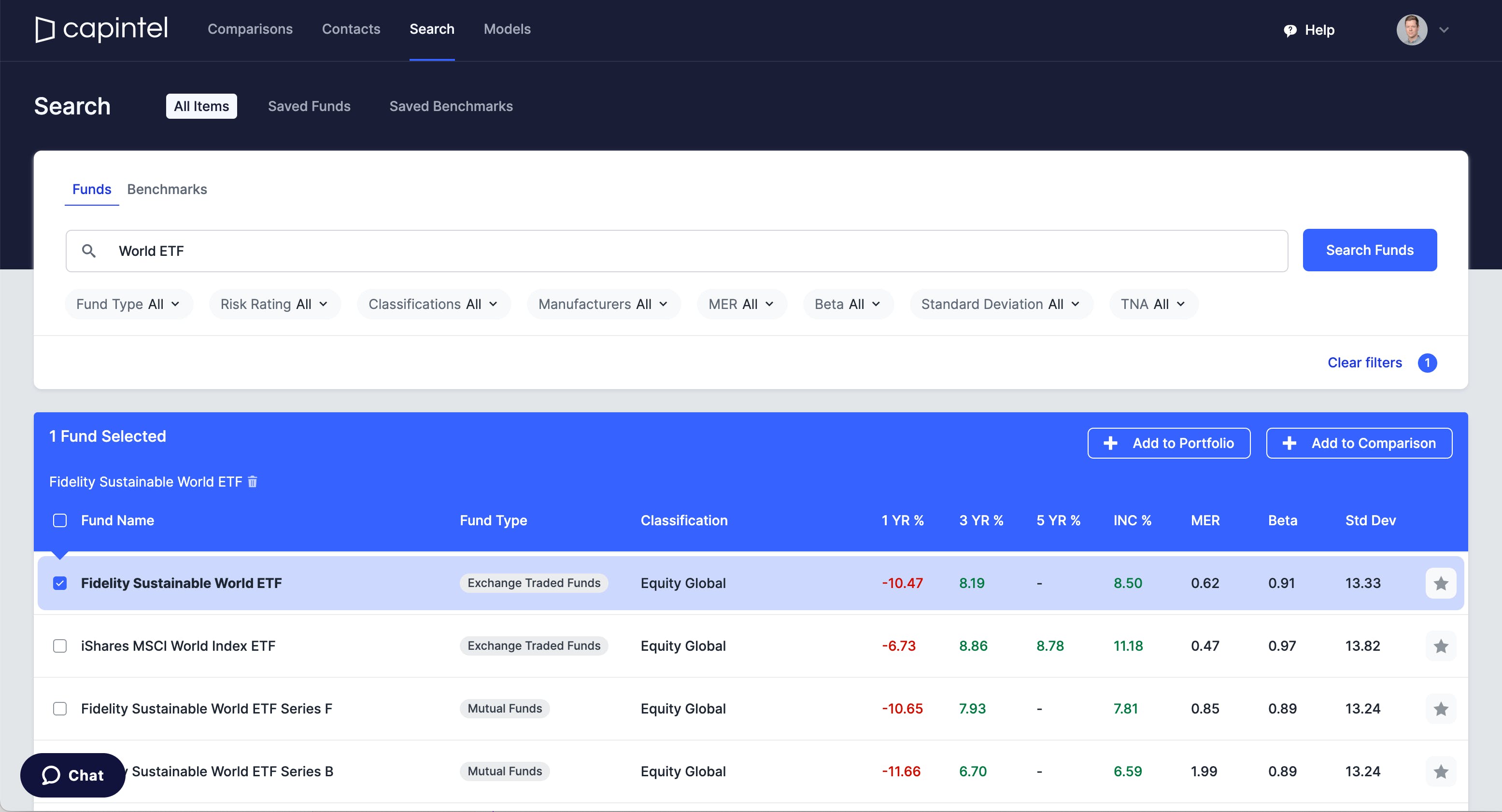 CapIntel Screenshot 1