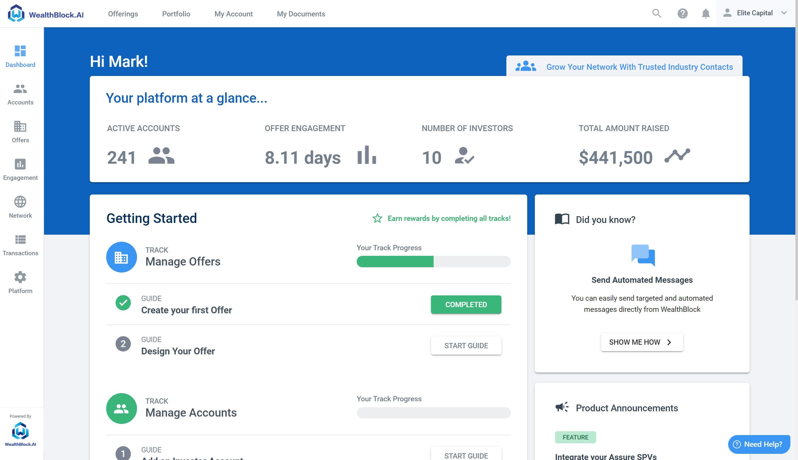 WealthBlock Screenshot 2