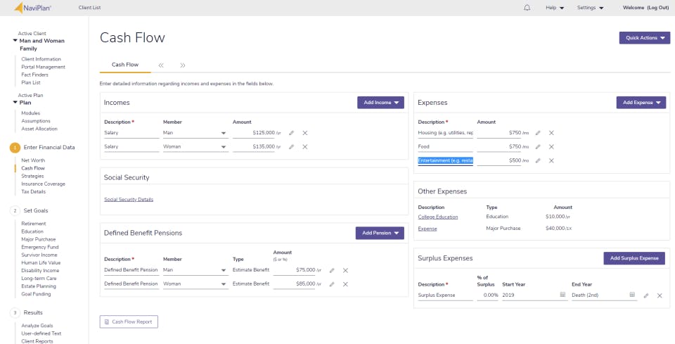 NaviPlan Screenshot 1