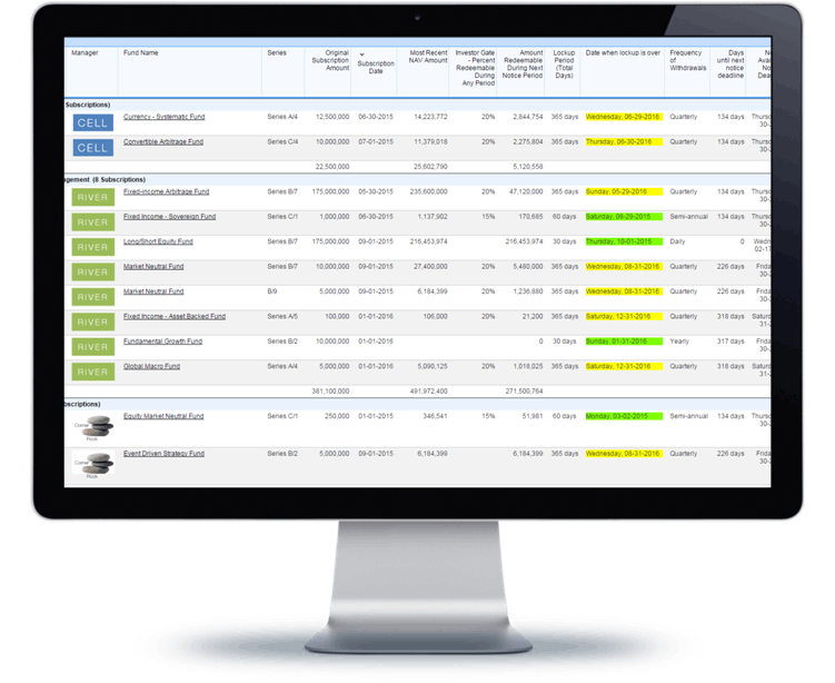 LiquidityCalendar.com Screenshot 1