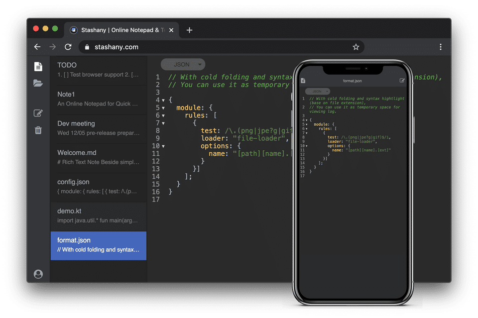 Stashany Screenshot 1