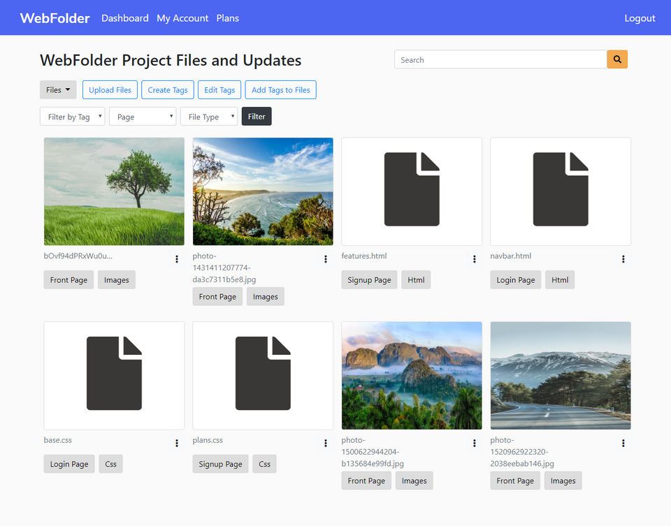 WebFolder Screenshot 1