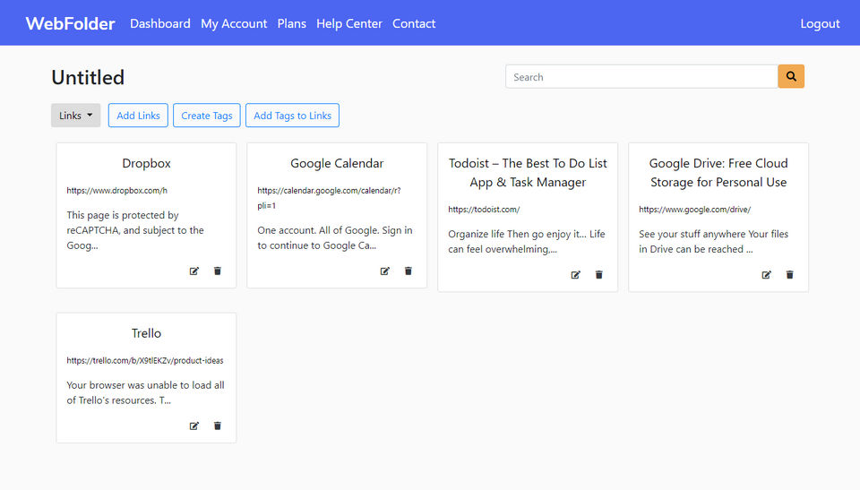 WebFolder Screenshot 2
