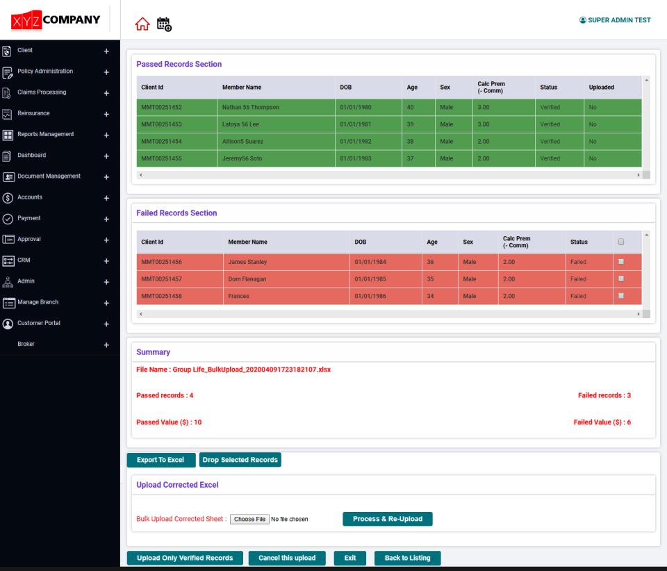 InsureEdge Screenshot 1