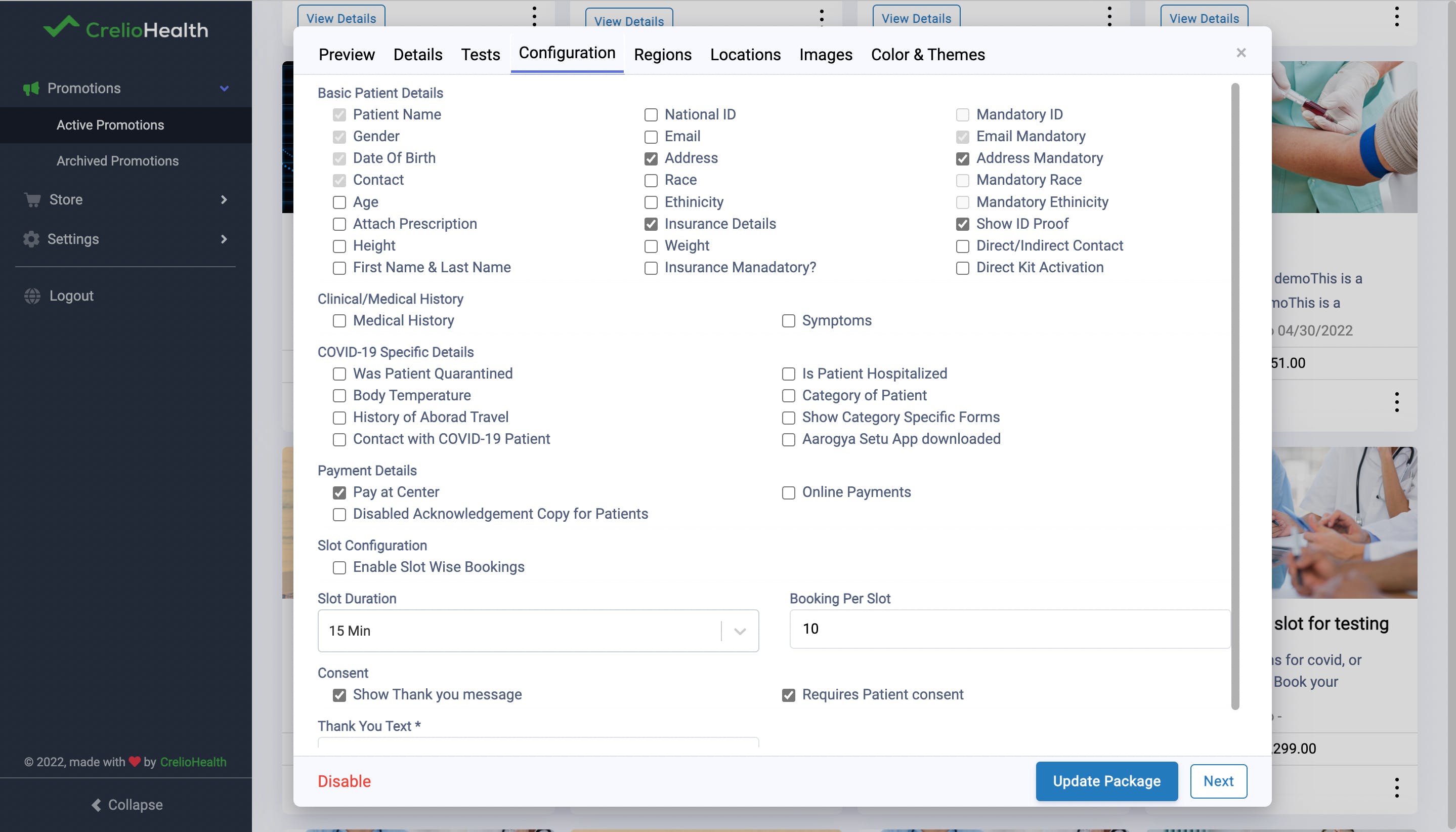 CrelioHealth Screenshot 1