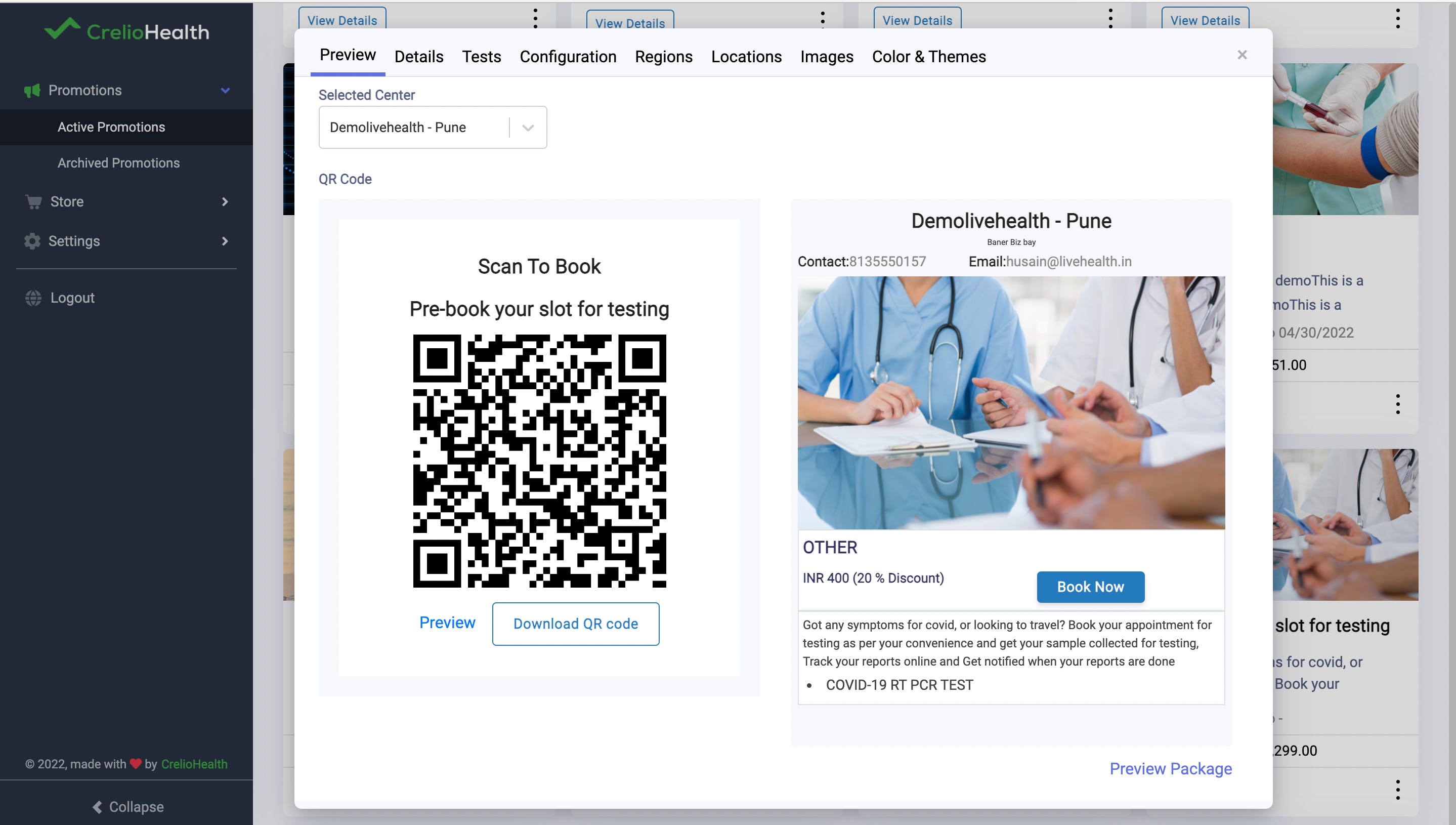 CrelioHealth Screenshot 2