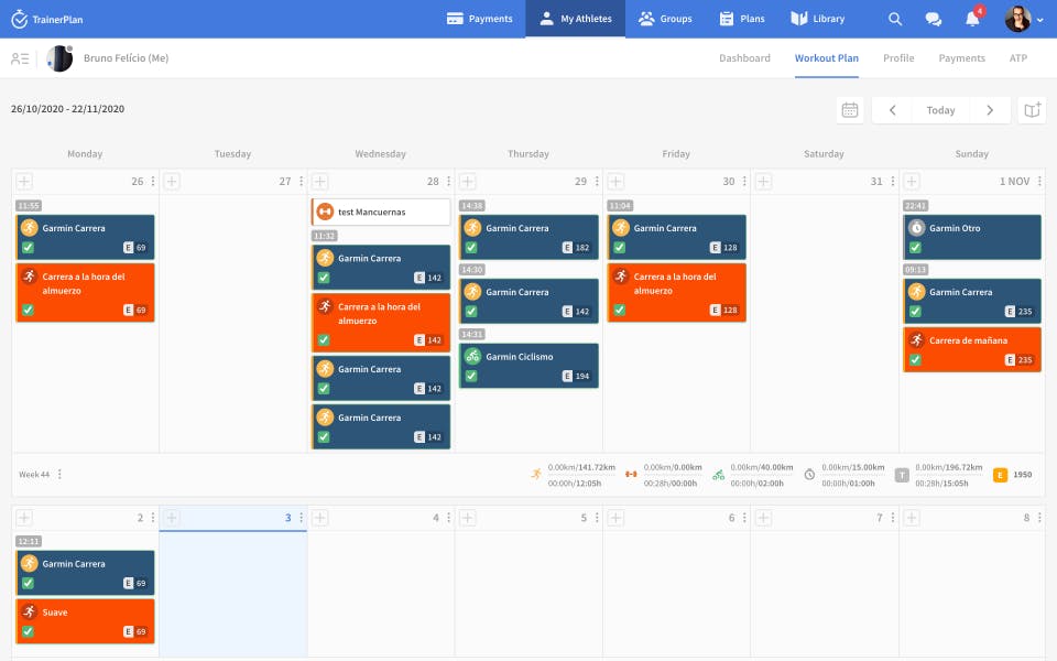 TrainerPlan Screenshot 3
