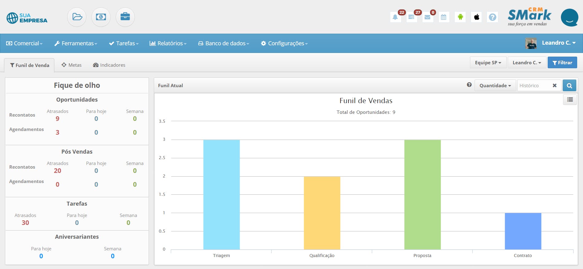Smark CRM Screenshot 1