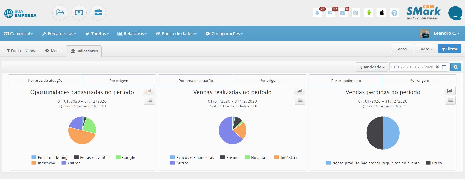 Smark CRM Screenshot 2