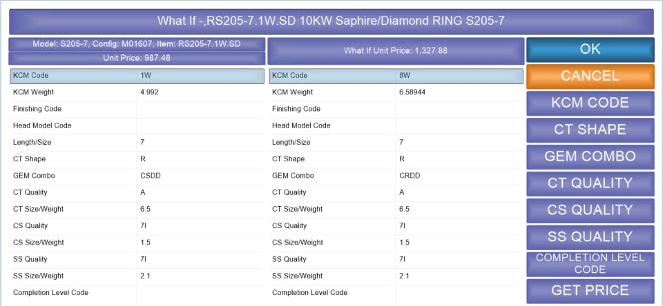 Adaptive Jewelry ERP Screenshot 2
