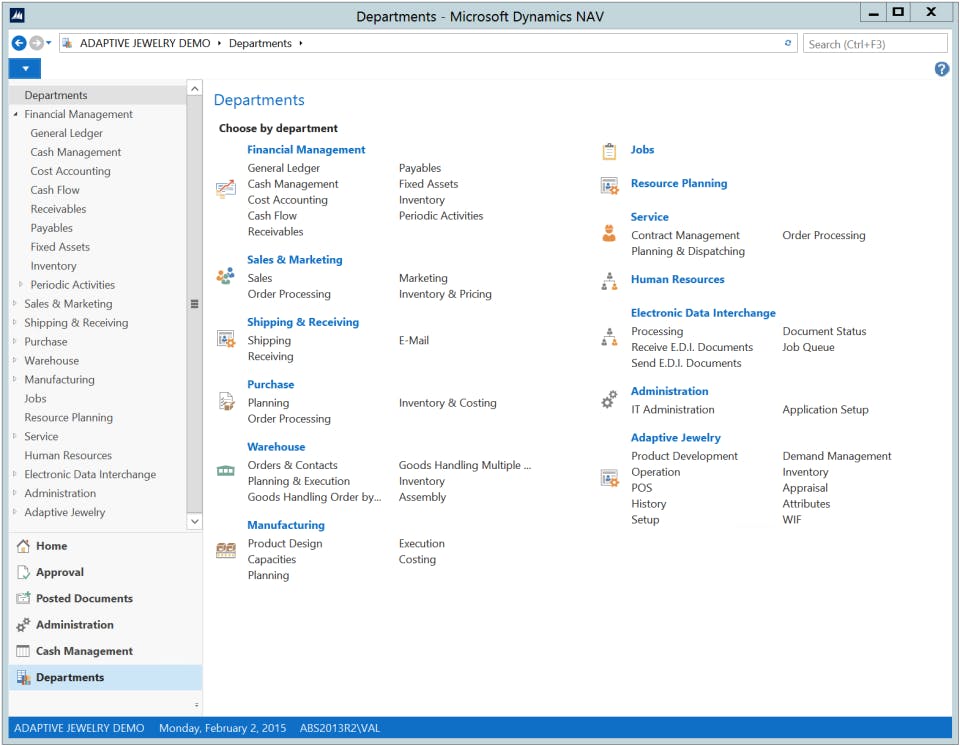 Adaptive Jewelry ERP Screenshot 5