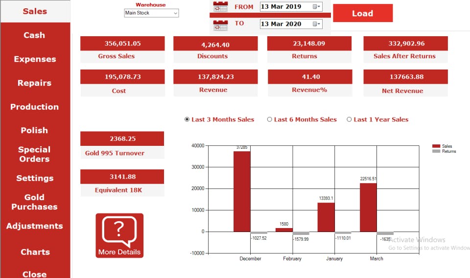 The Jewel Software Screenshot 1