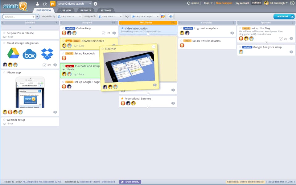 smartQ Screenshot 1