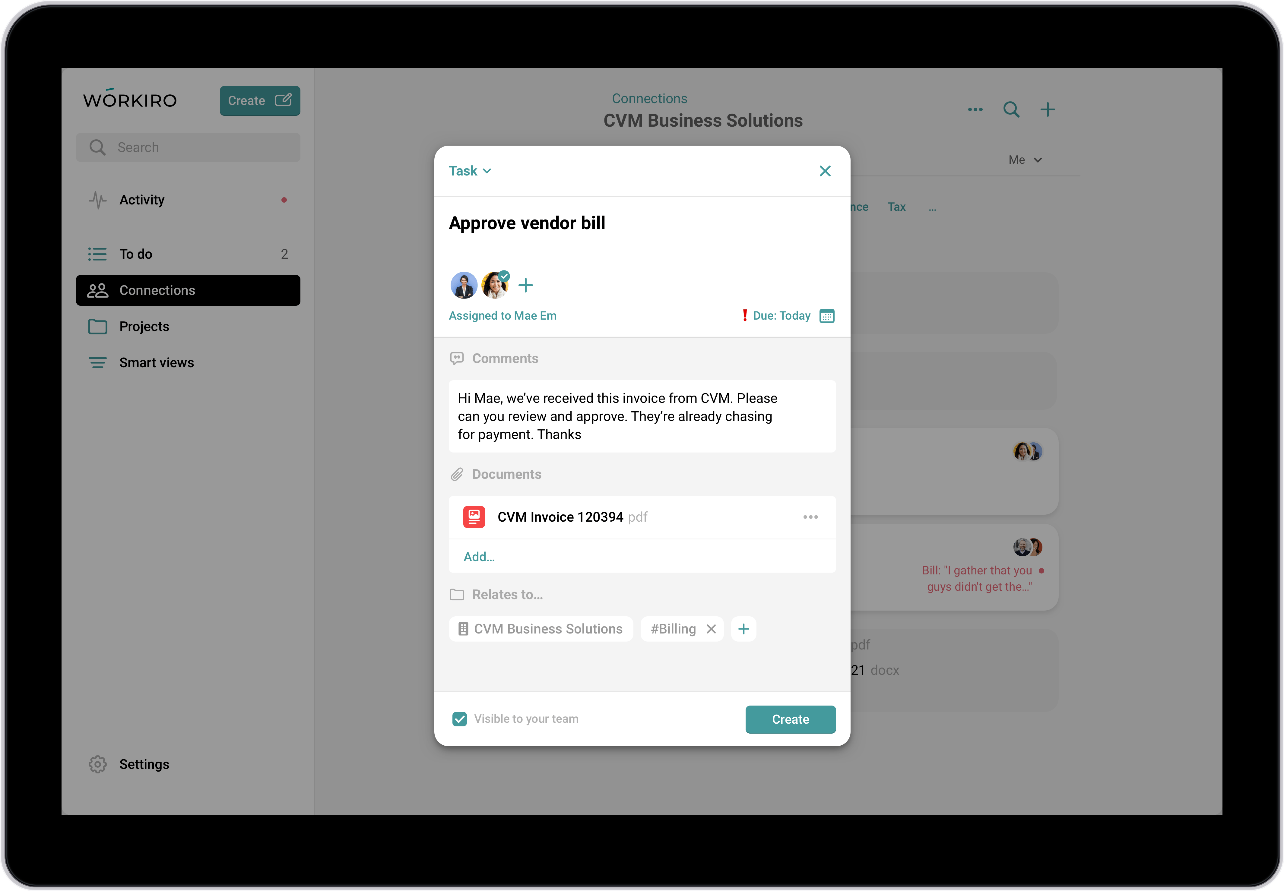 Workiro Screenshot 3