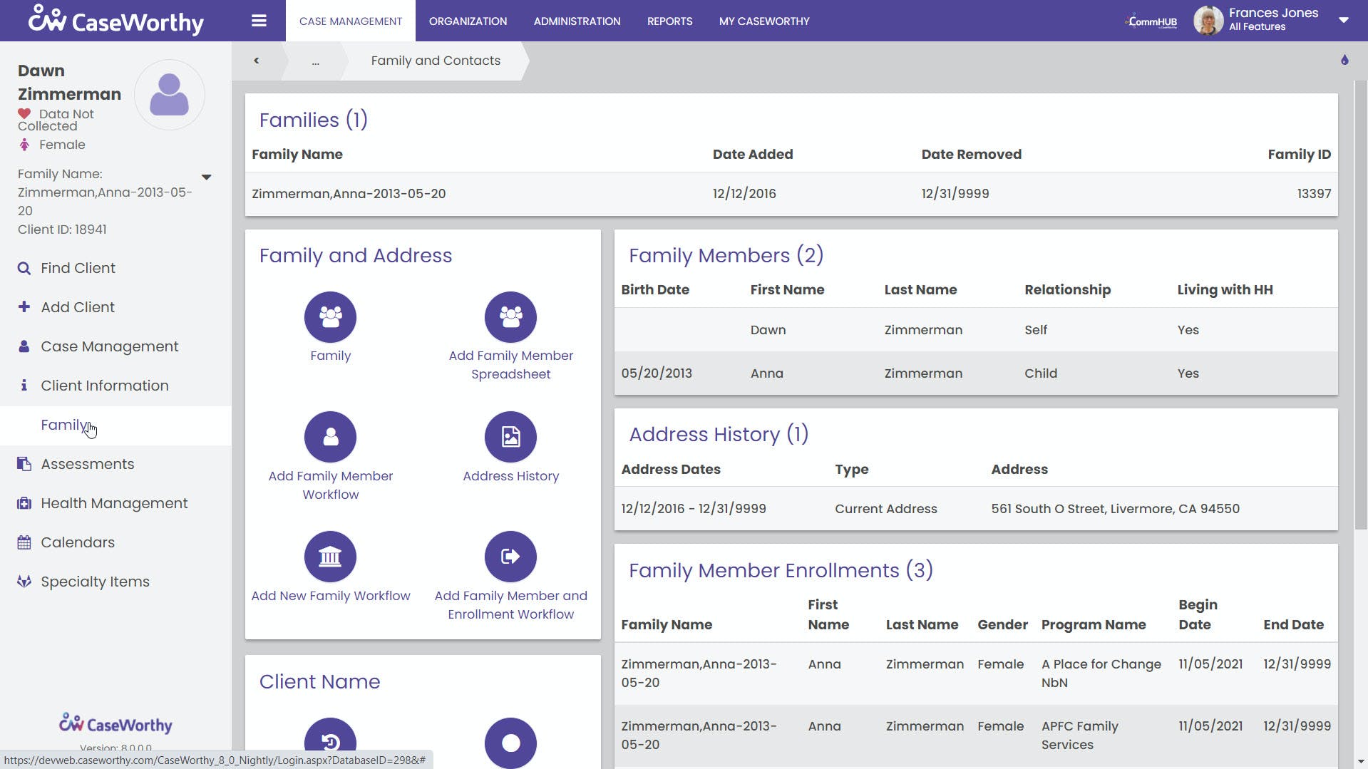 CaseWorthy Screenshot 2