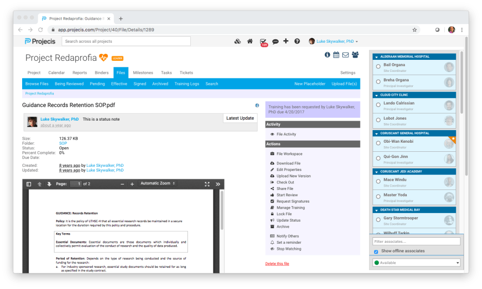 Projecis Screenshot 4