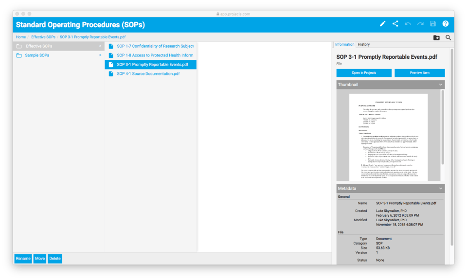 Projecis Screenshot 5