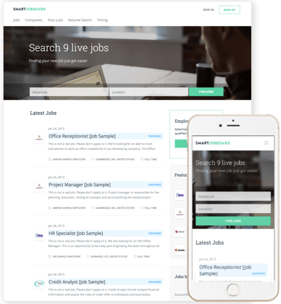 SmartJobBoard Screenshot 4
