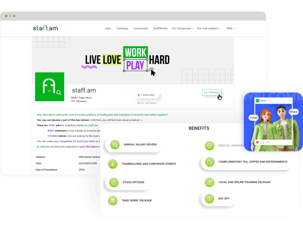 staff.am Screenshot 1