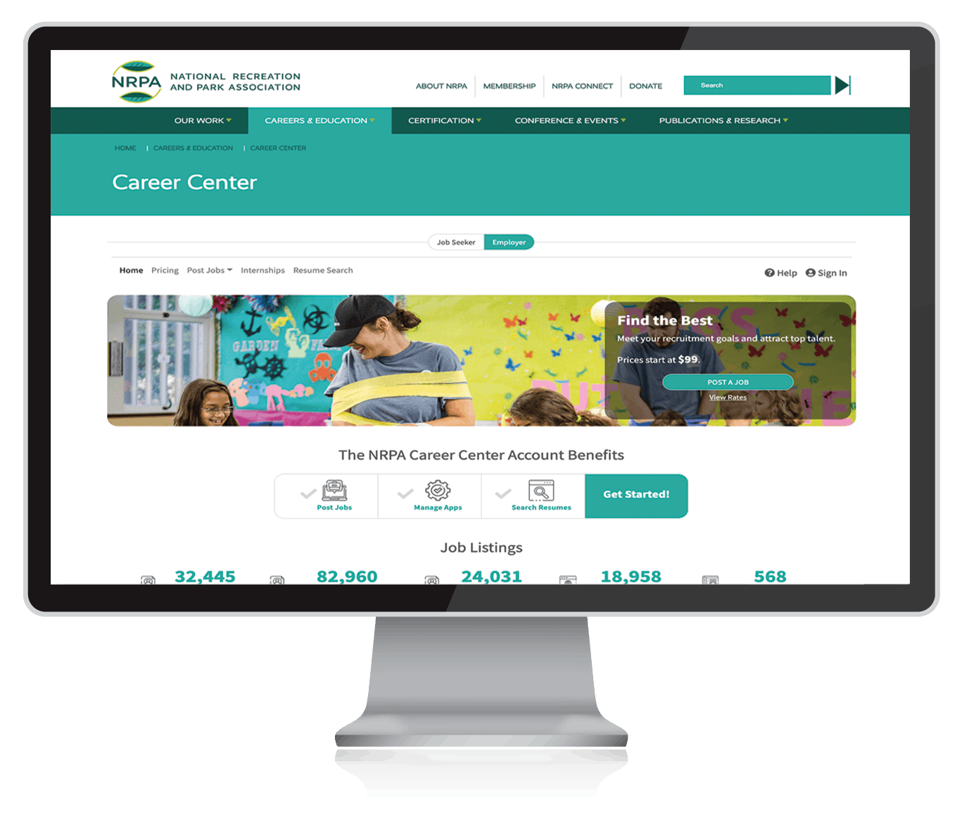 Naylor Job Board & Career Center Screenshot 1