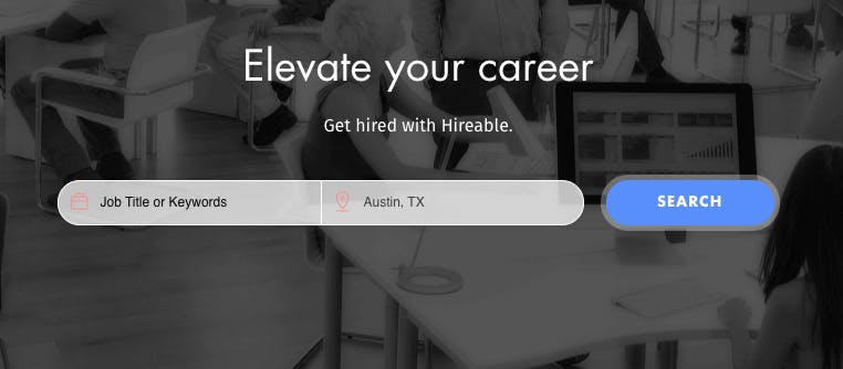 Hireable Screenshot 1
