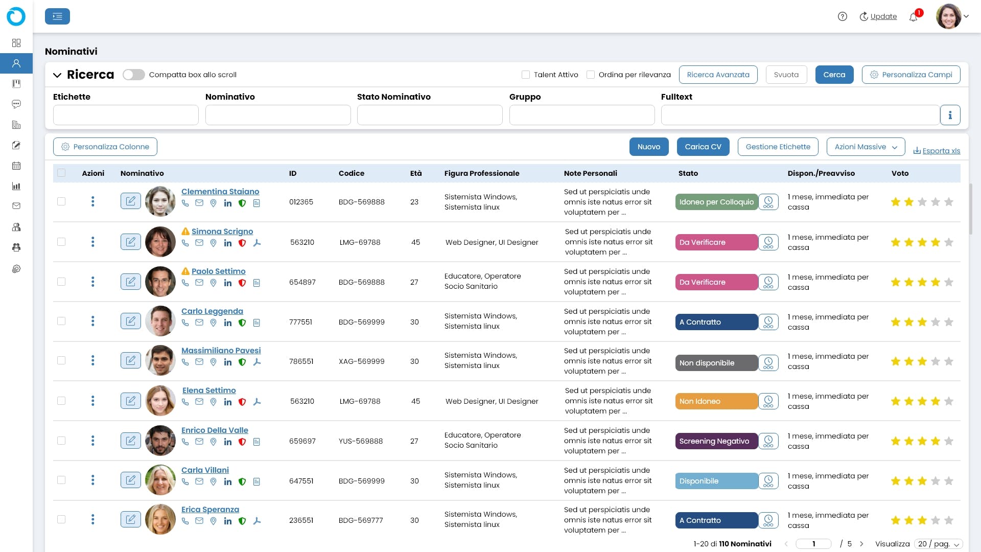 Performa Recruit Screenshot 2
