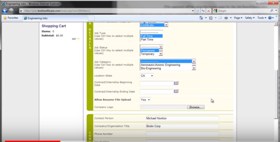 Job Board Builder Screenshot 1