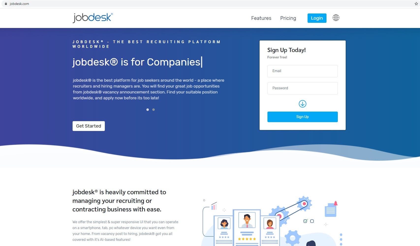 jobdesk Screenshot 1