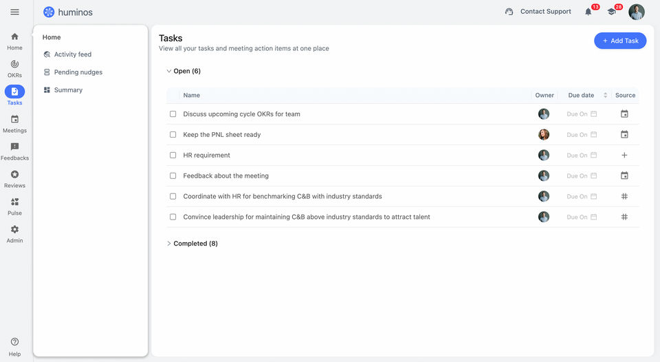huminos Screenshot 2