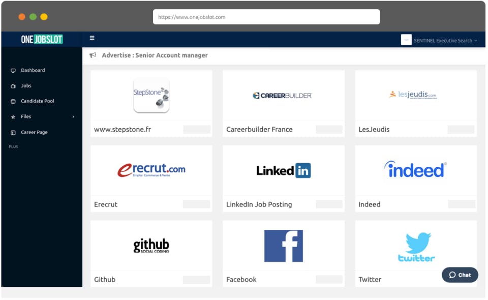 OneJobSlot Screenshot 1