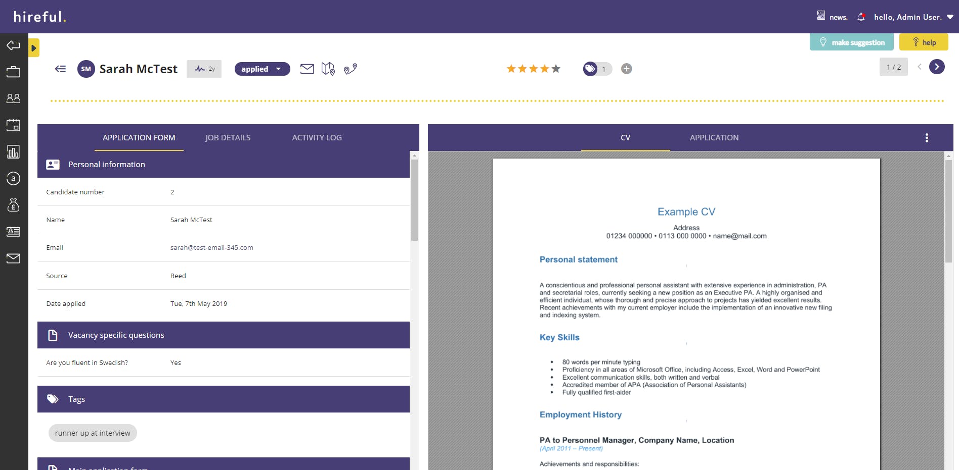 hireful Screenshot 2