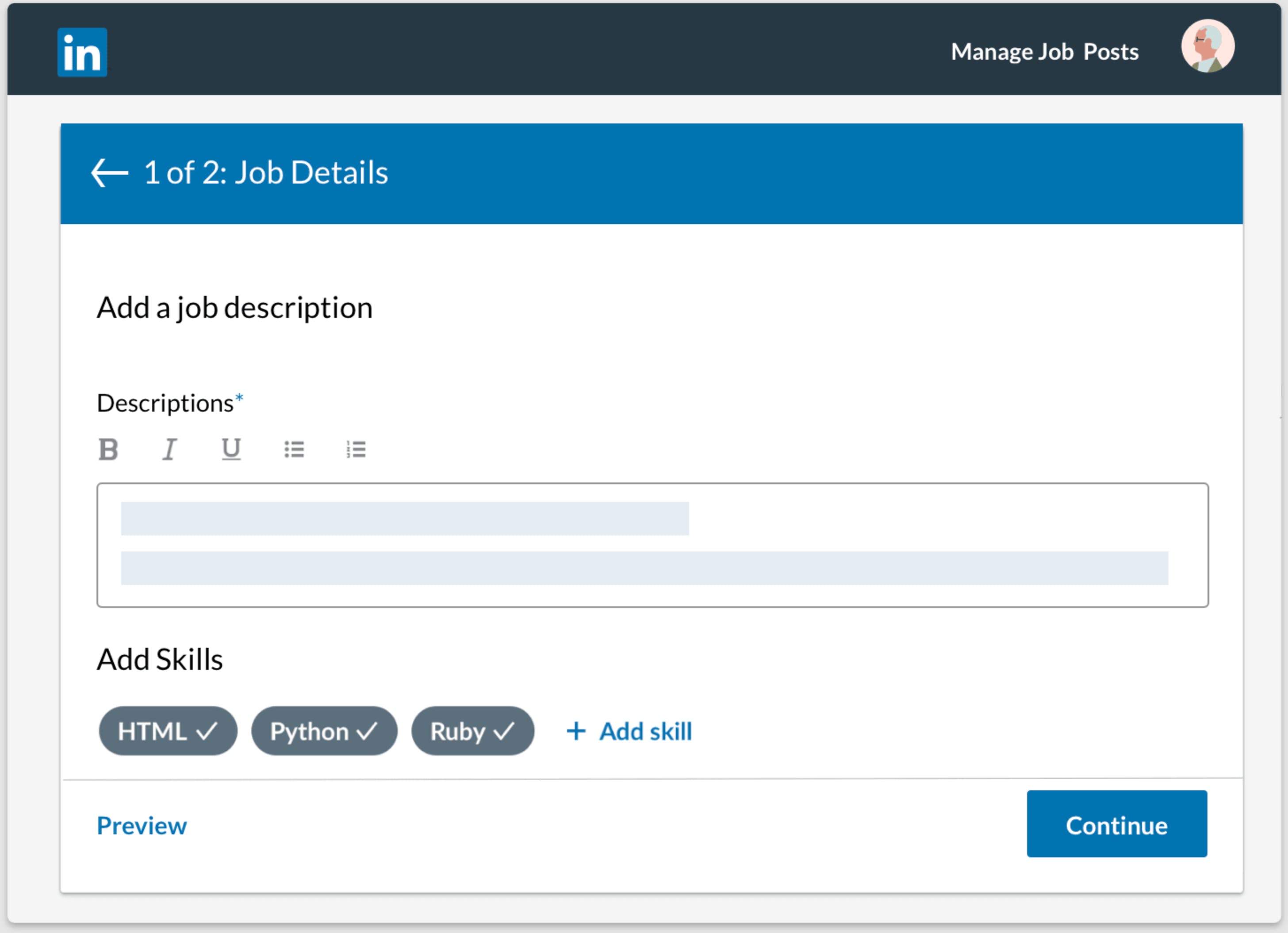 LinkedIn Jobs Screenshot 1