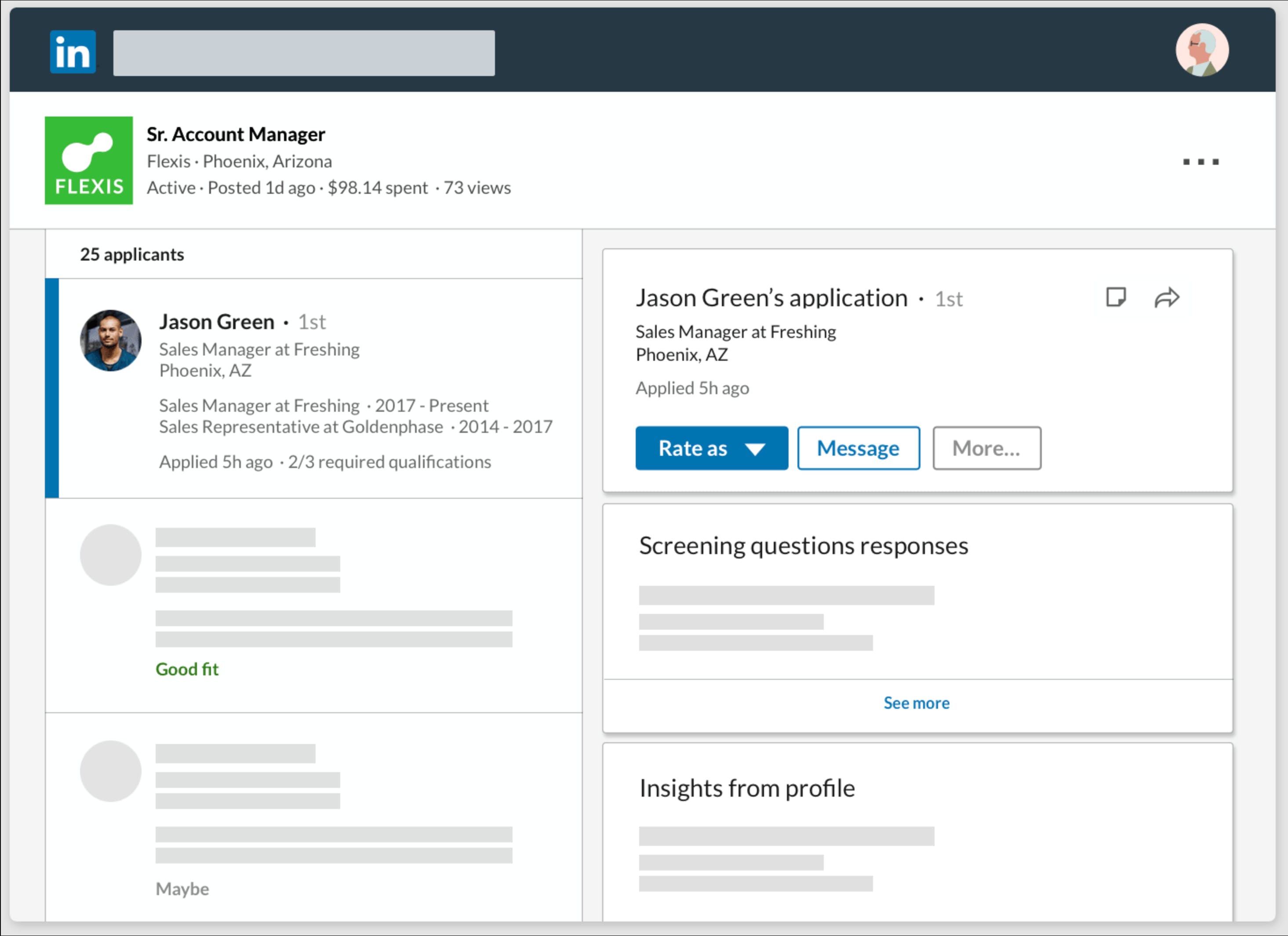 LinkedIn Jobs Screenshot 3