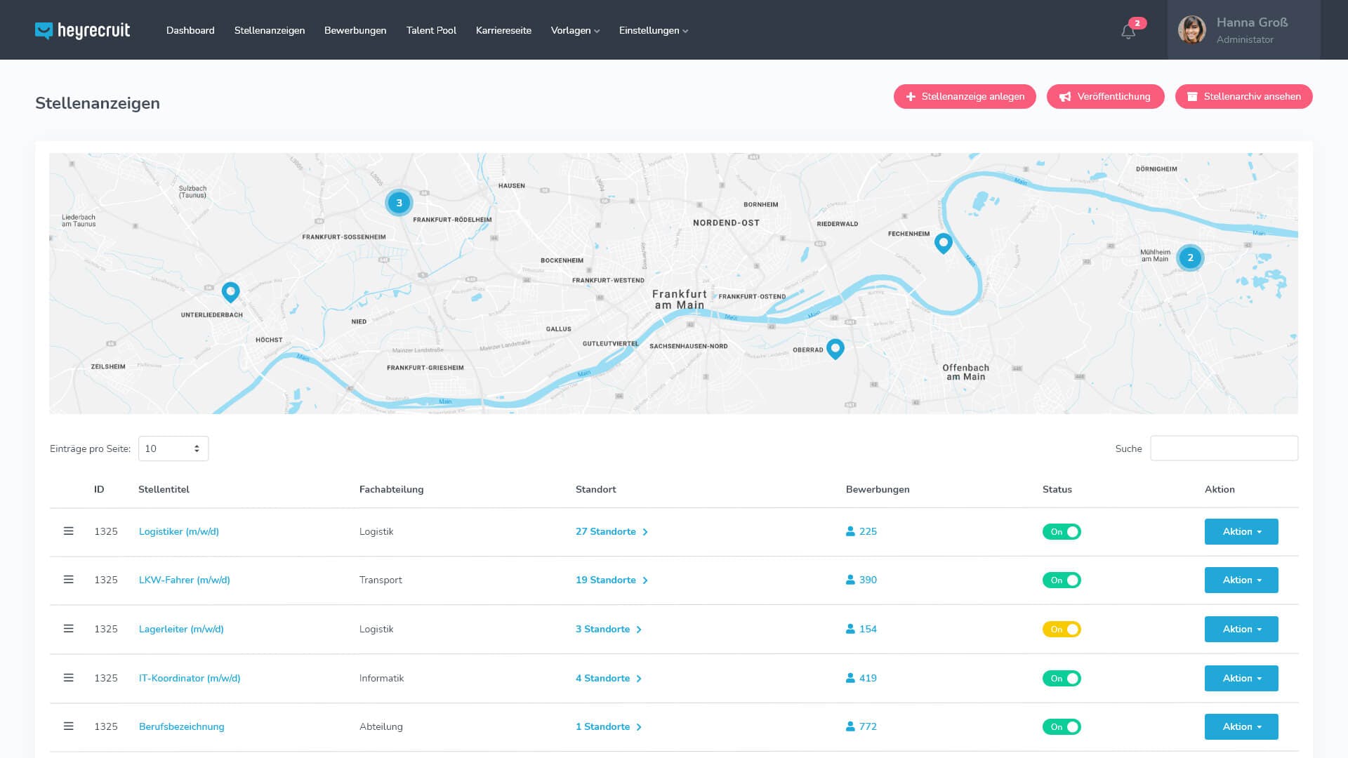 Heyrecruit Screenshot 5