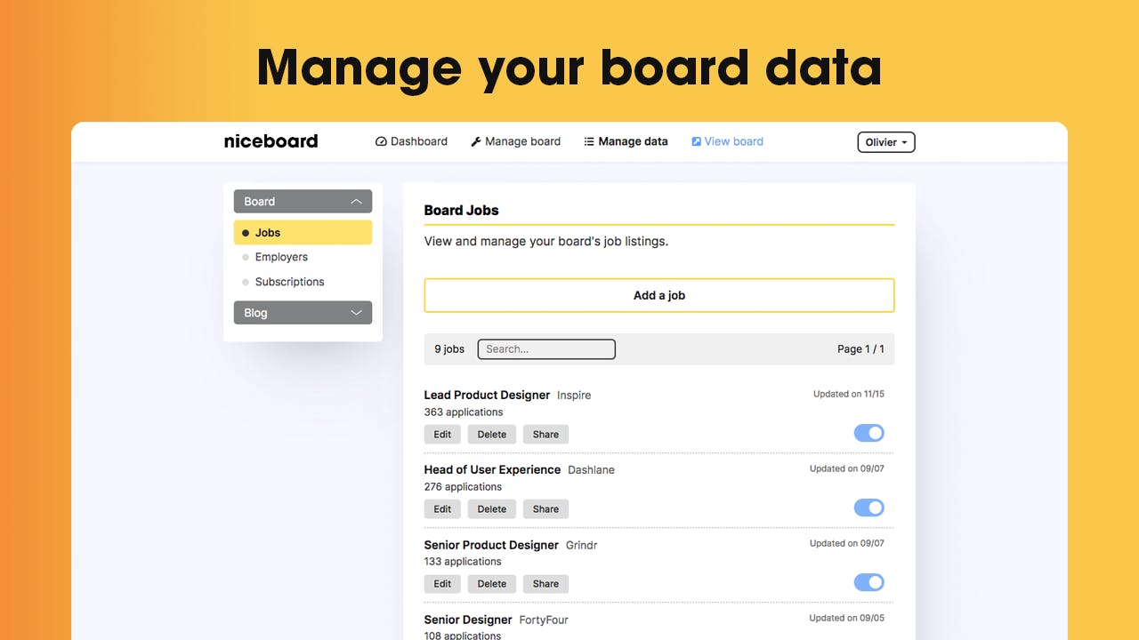 Niceboard Screenshot 3