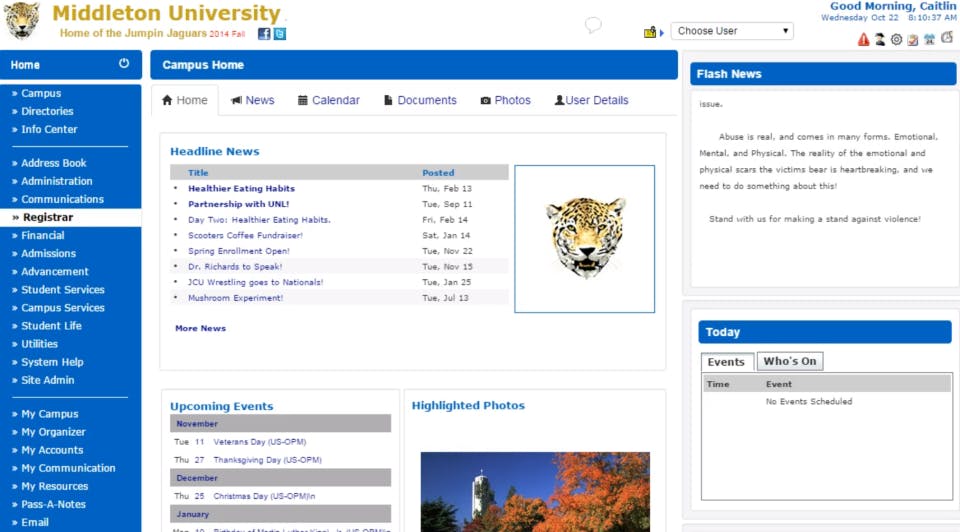 Sycamore Campus Screenshot 2