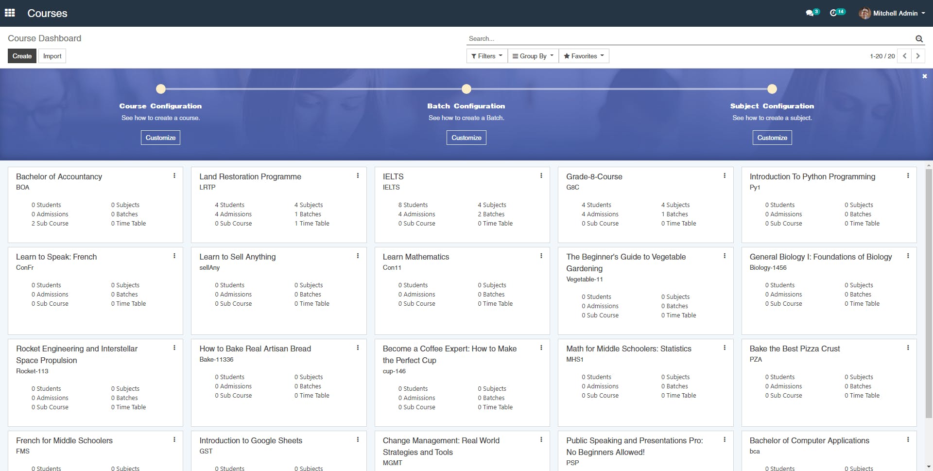 OpenEduCat Screenshot 3