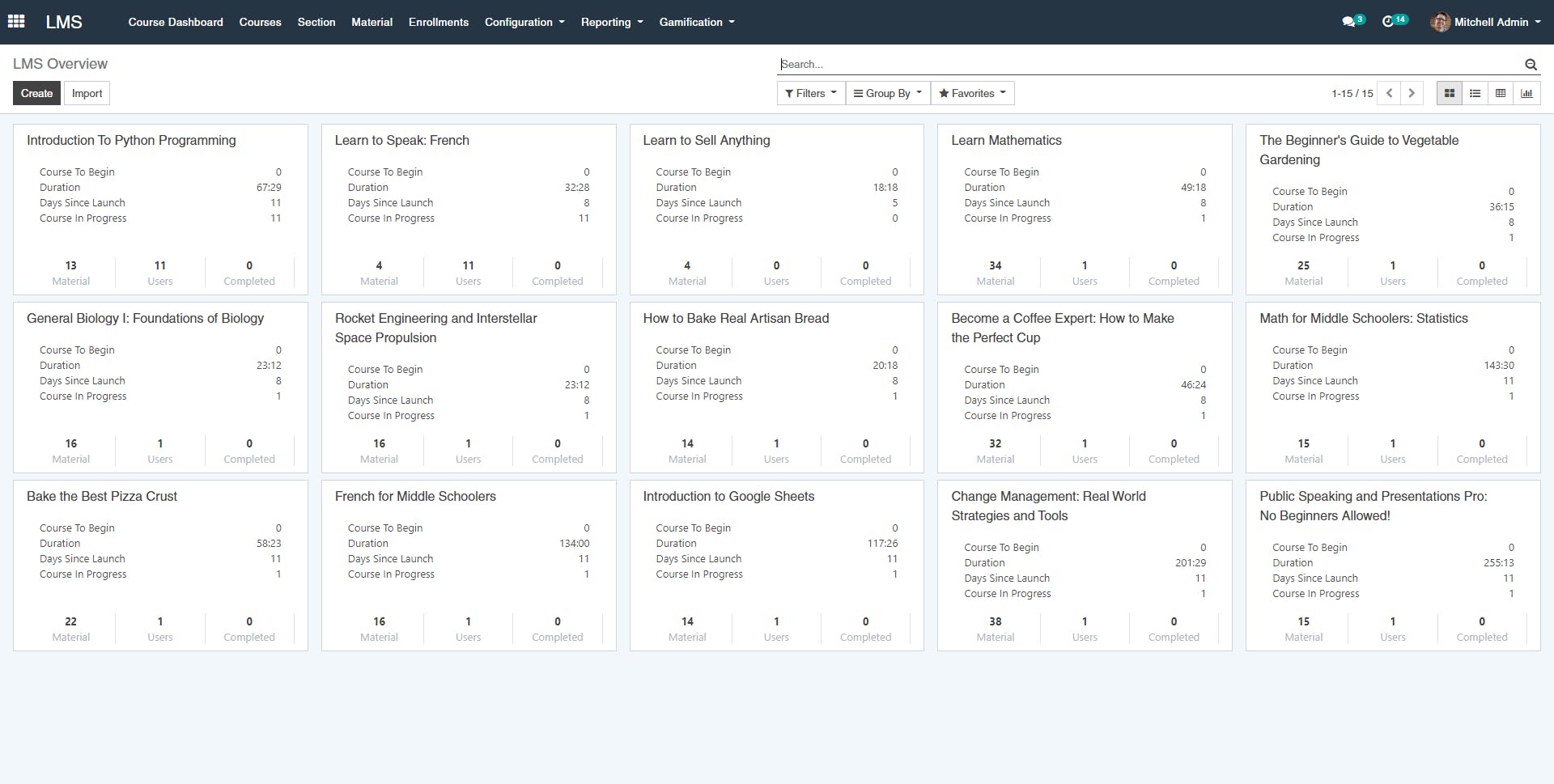 OpenEduCat Screenshot 4