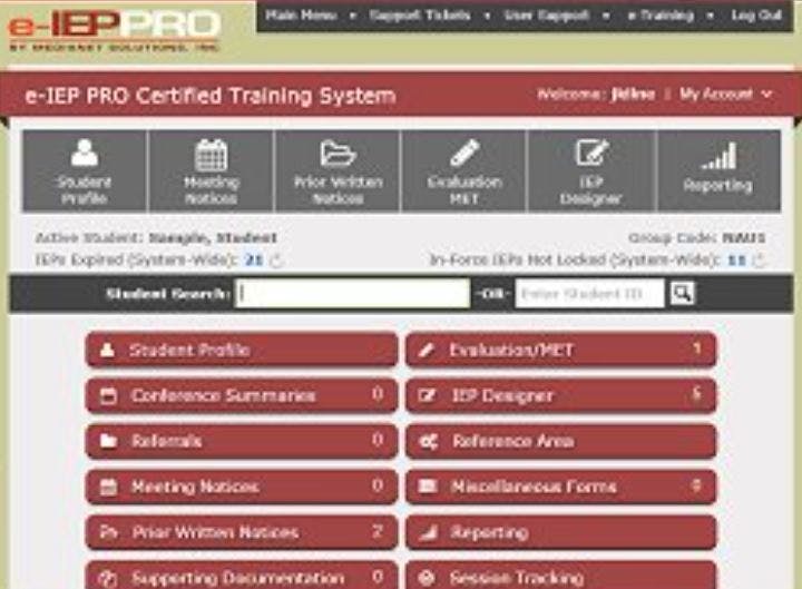 e-IEP PRO Screenshot 1