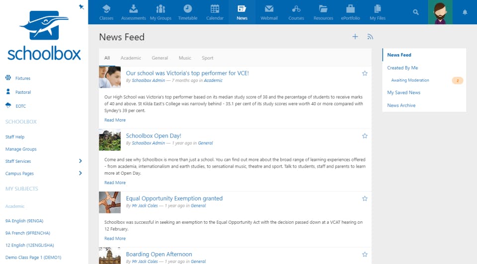 Schoolbox Screenshot 5