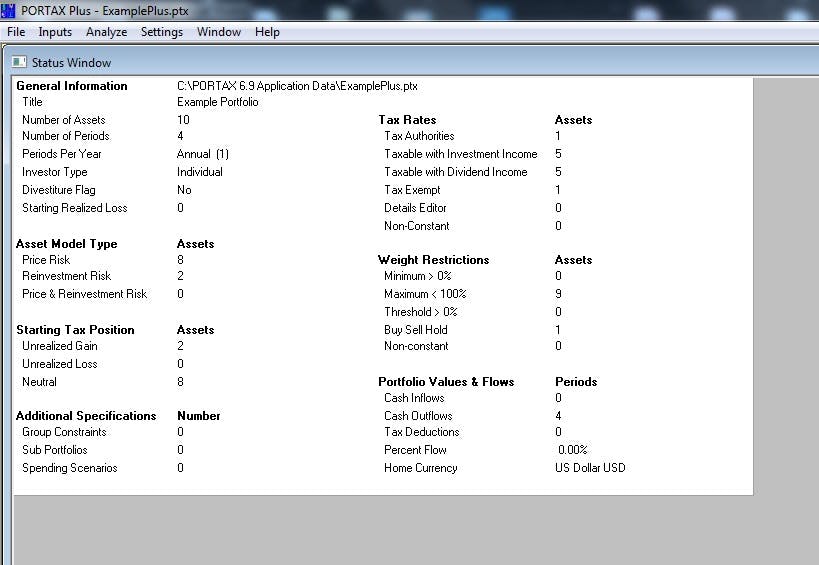 PORTAX Screenshot 2