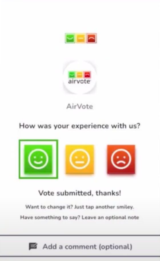 AirVote Screenshot 2